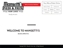Tablet Screenshot of mansettishamlake.com
